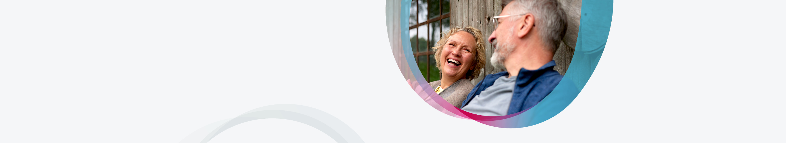 Frau und Mann im Gespräch 