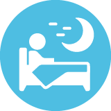 Icon Aufwachen in der Nacht